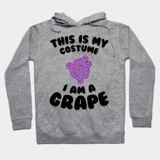 This Is My Costume I Am A Grape Hoodie